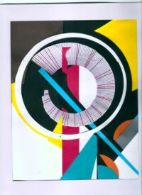 Abstract Colored Paper